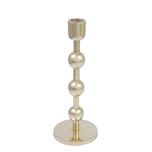 Edgar, Candlestick, dia9xH23 cm, Gold